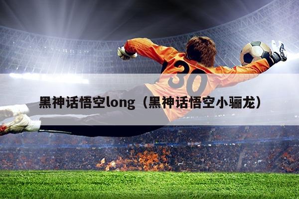 黑神话悟空long（黑神话悟空小骊龙）