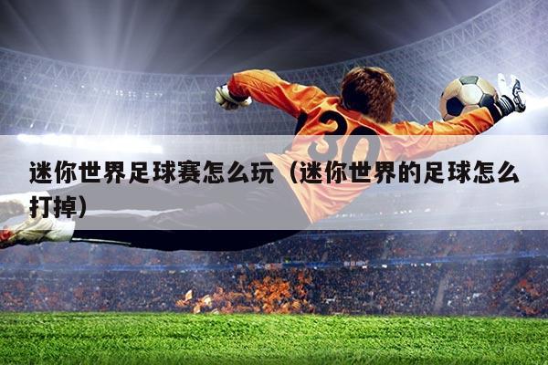 迷你世界足球赛怎么玩（迷你世界的足球怎么打掉）