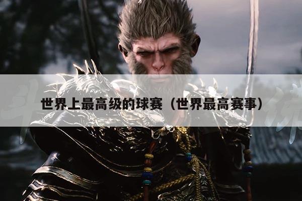 世界上最高级的球赛(世界最高赛事)