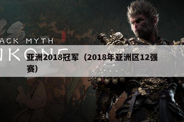 亚洲2018冠军(2018年亚洲区12强赛)