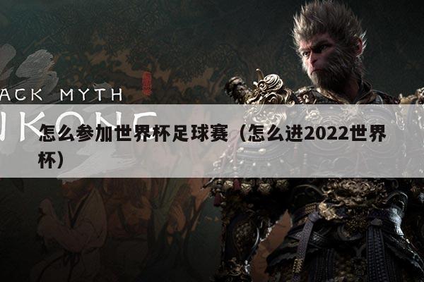 怎么参加世界杯足球赛(怎么进2022世界杯)