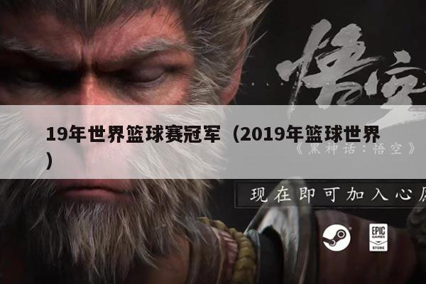 19年世界篮球赛冠军(2019年篮球世界)