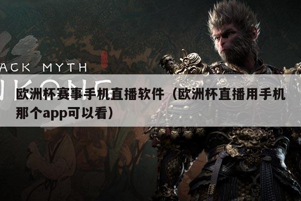 欧洲杯赛事手机直播软件(欧洲杯直播用手机那个app可以看)