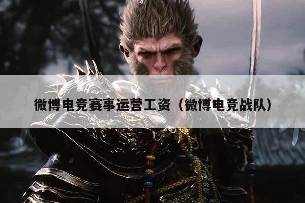 微博电竞赛事运营工资(微博电竞战队)