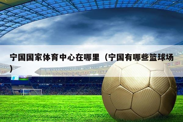 宁国国家体育中心在哪里（宁国有哪些篮球场）