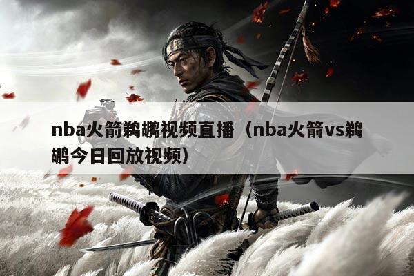 nba火箭鹈鹕视频直播（nba火箭vs鹈鹕今日回放视频）